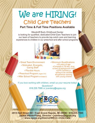 East Grand Rapids Public School District - WECC Child Care